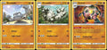 Pokemon 3 Card Lot Stage 2 A925981