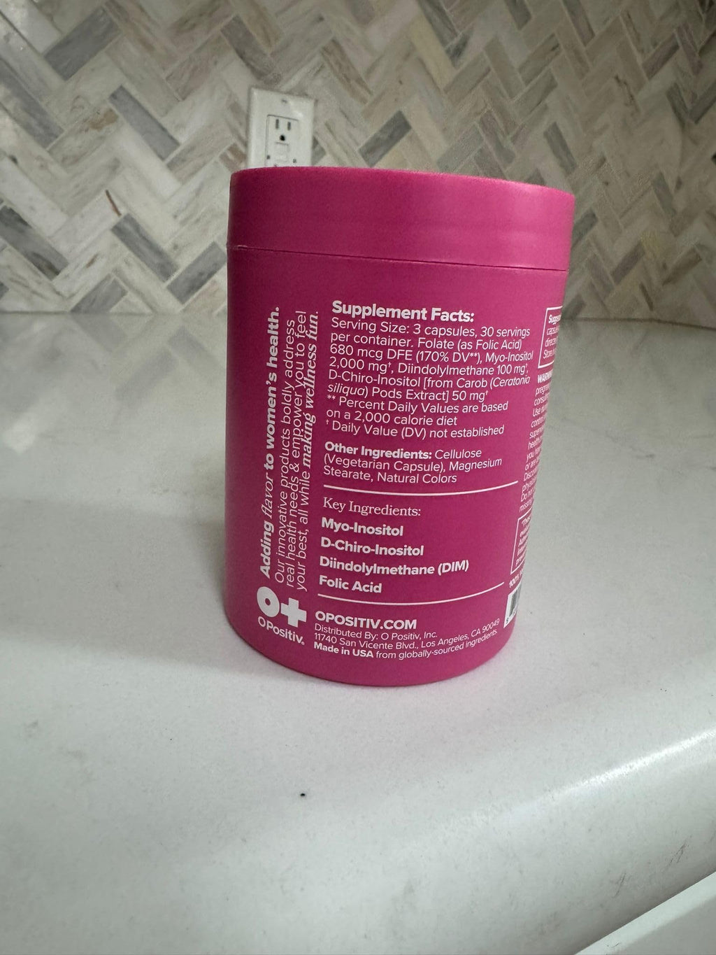 Myo & D-Chiro Inositol 30-Day Supply E1538