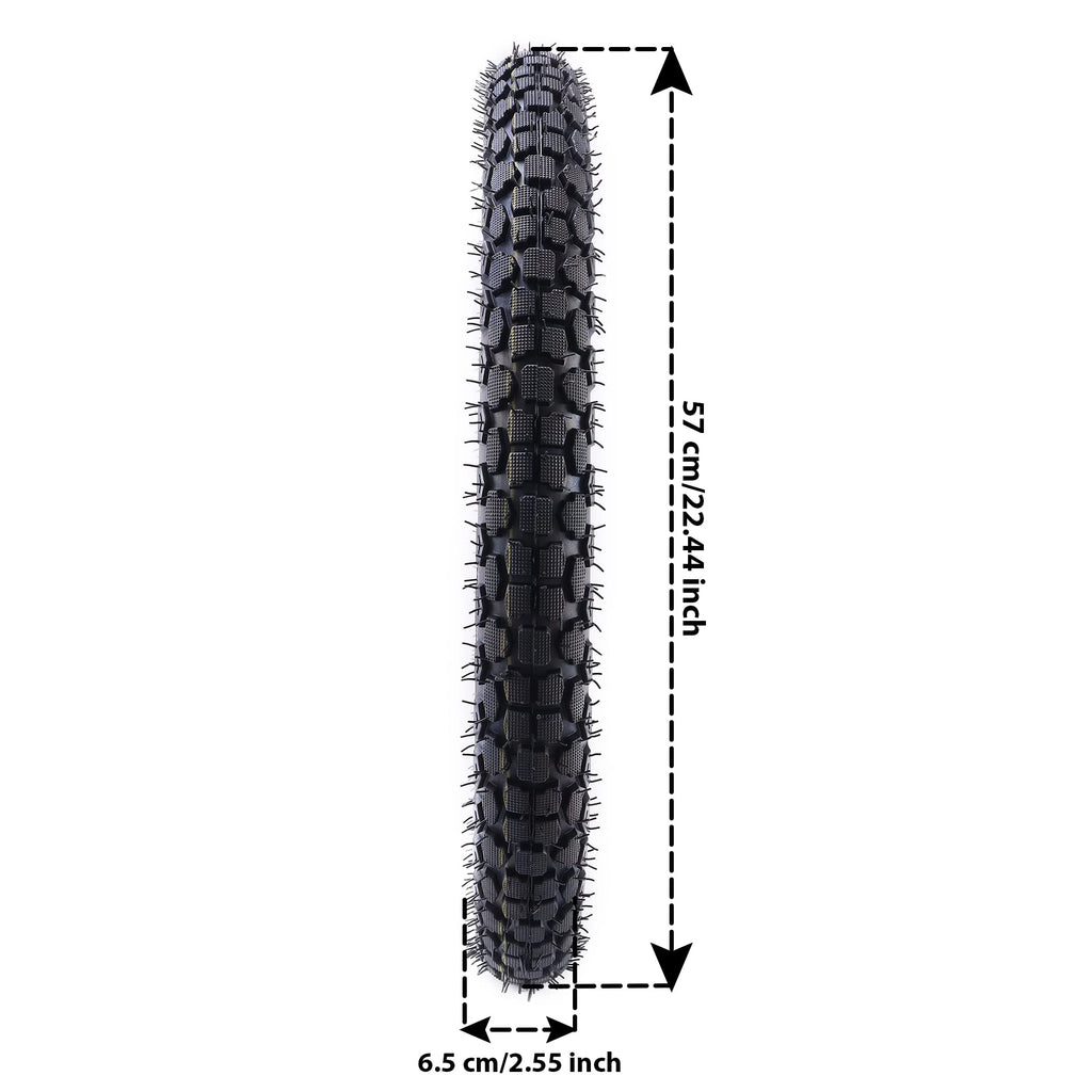 2.50/2.75-17 Motorcycle Tire and Inner Tube Q144664