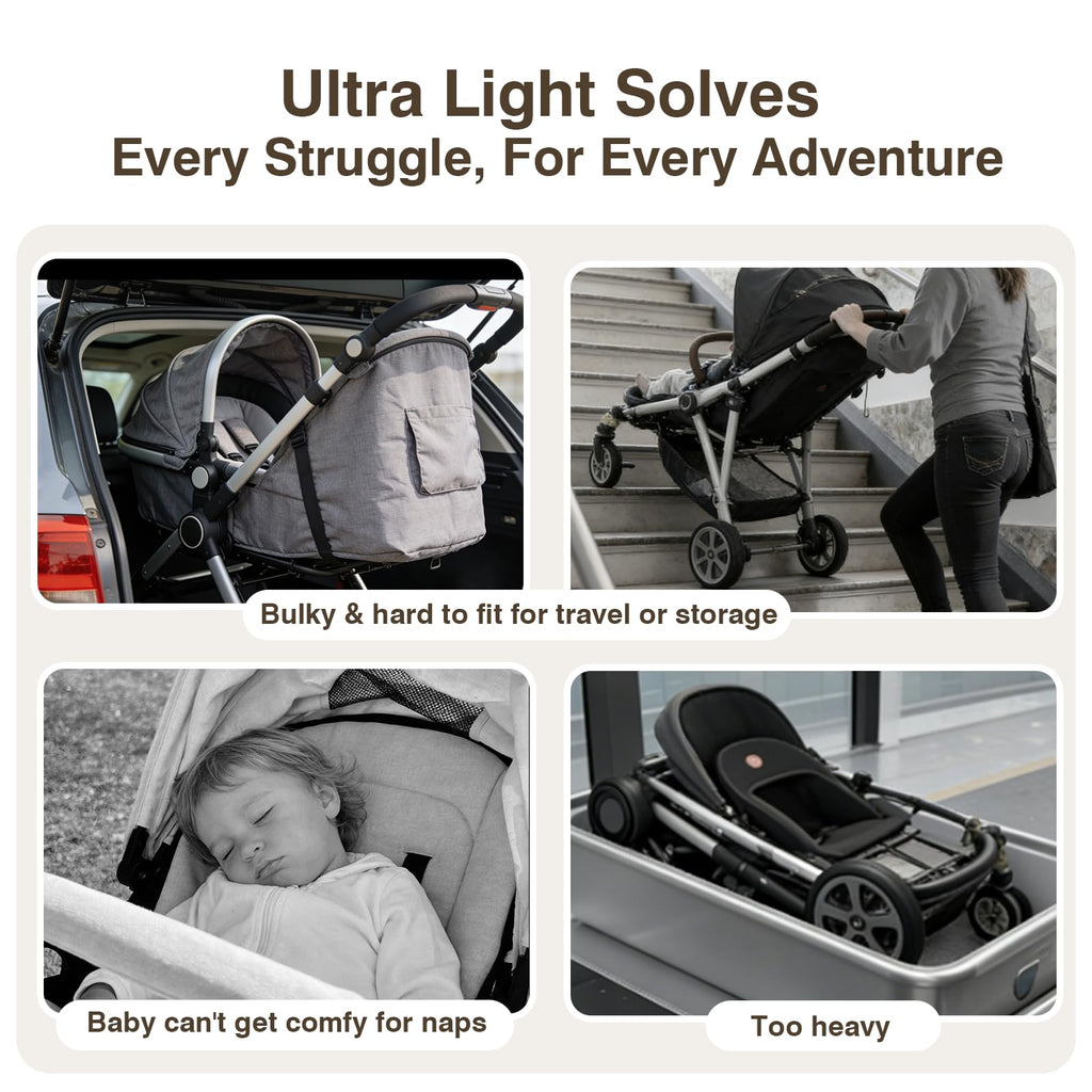 Lightweight Travel Stroller W712