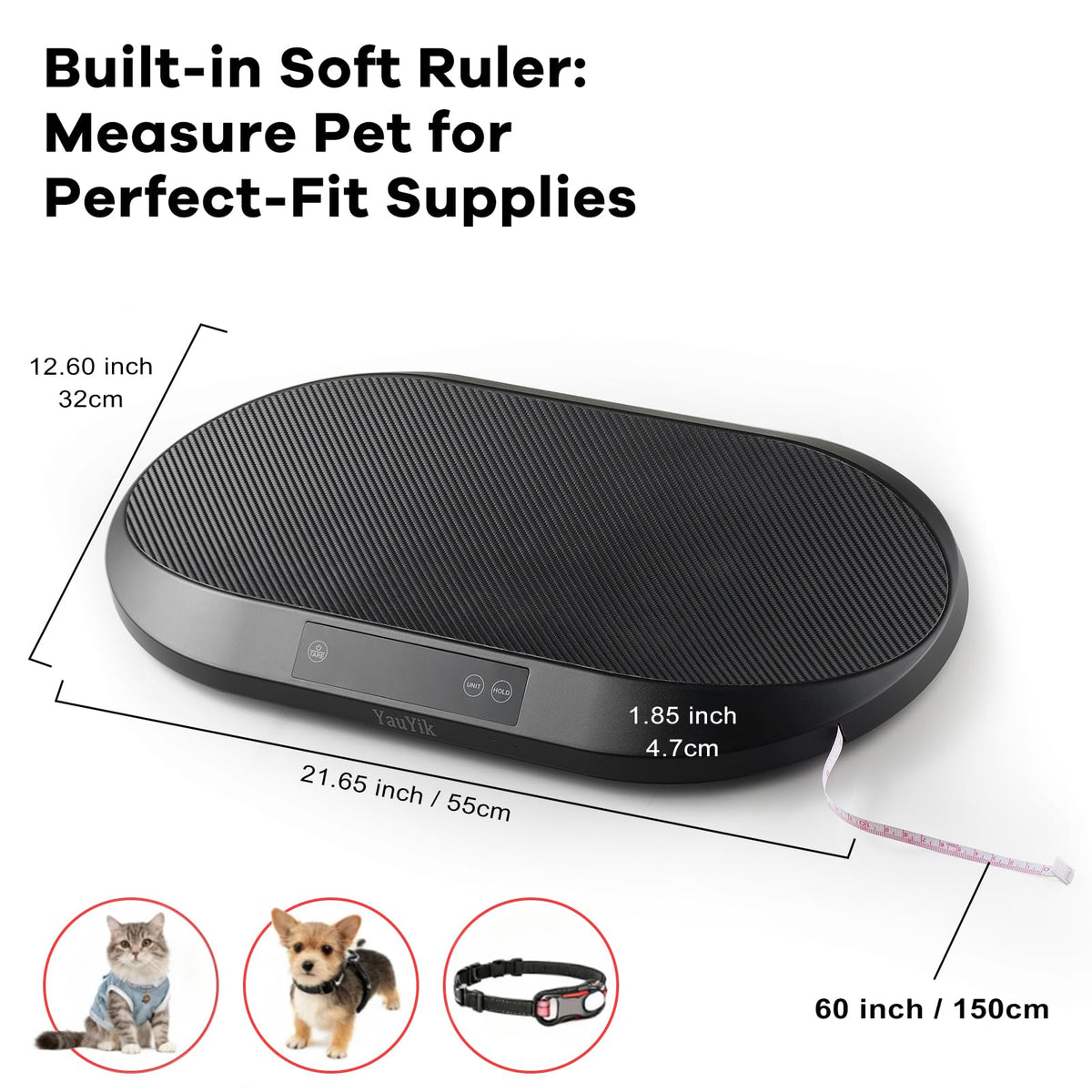 Baby Scale & Pet Scale with Tape Measure U900194