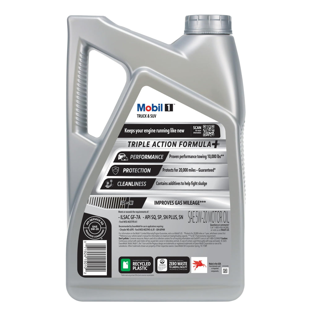 5 Quart 5W-20 Full Synthetic Motor Oil D4210