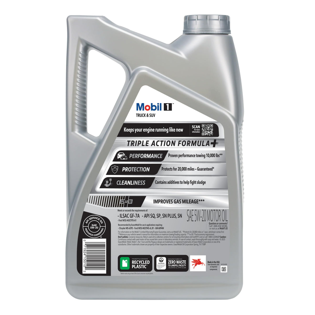 5 Quart 5W-20 Full Synthetic Motor Oil D4210