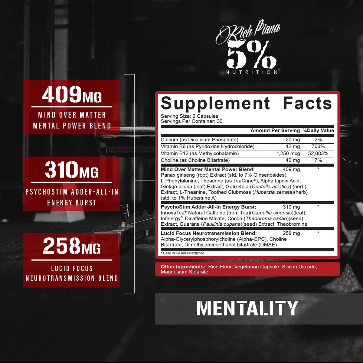 Nootropic Brain Booster Supplement F908813