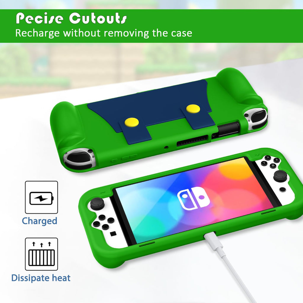 Green Silicone Case V503667
