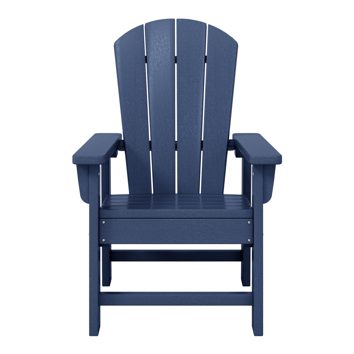 Navy Blue HDPE Adirondack Chair Z696