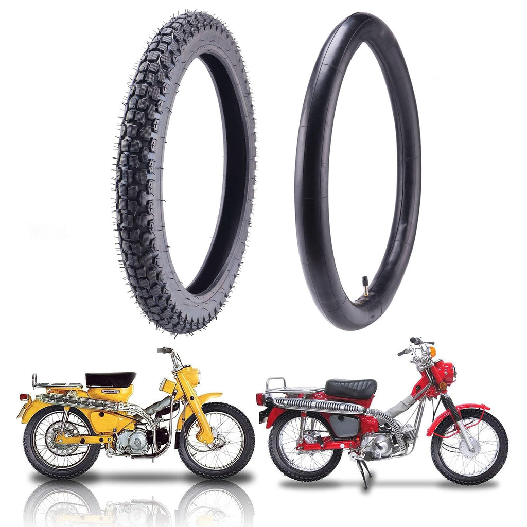 2.50/2.75-17 Motorcycle Tire and Inner Tube Q144664