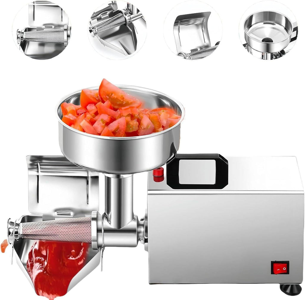 450W Electric Tomato Strainer Stainless Steel A4018