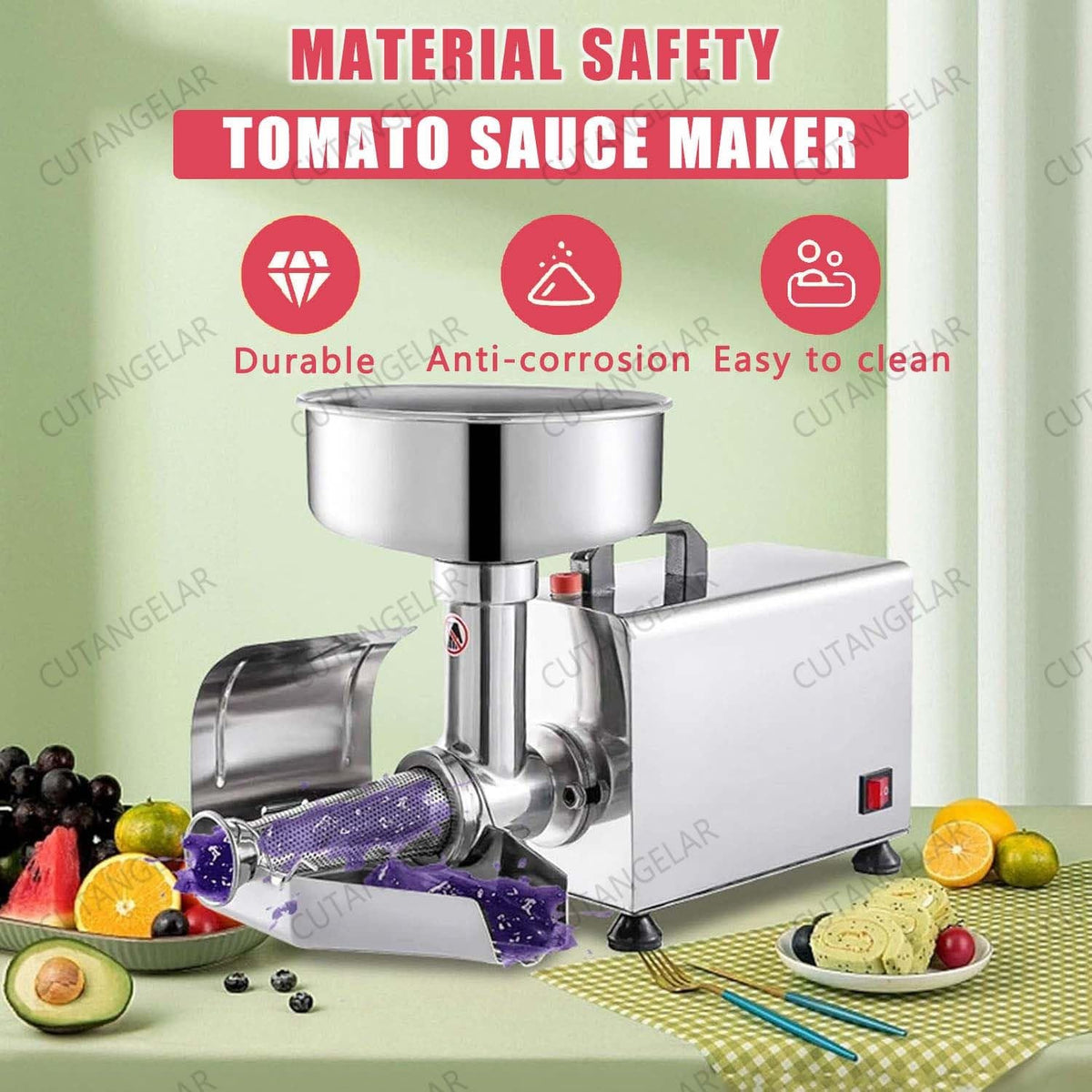 450W Electric Food Press with Steel Filter Z193398