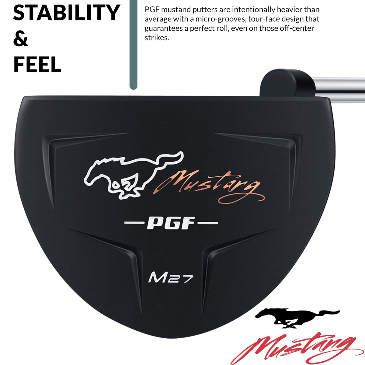Black Plumber’s Neck Putter D19600