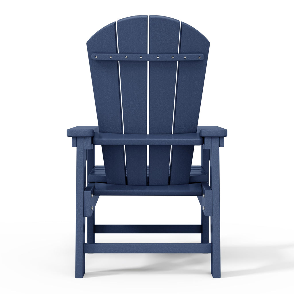 Navy Blue HDPE Adirondack Chair Z696