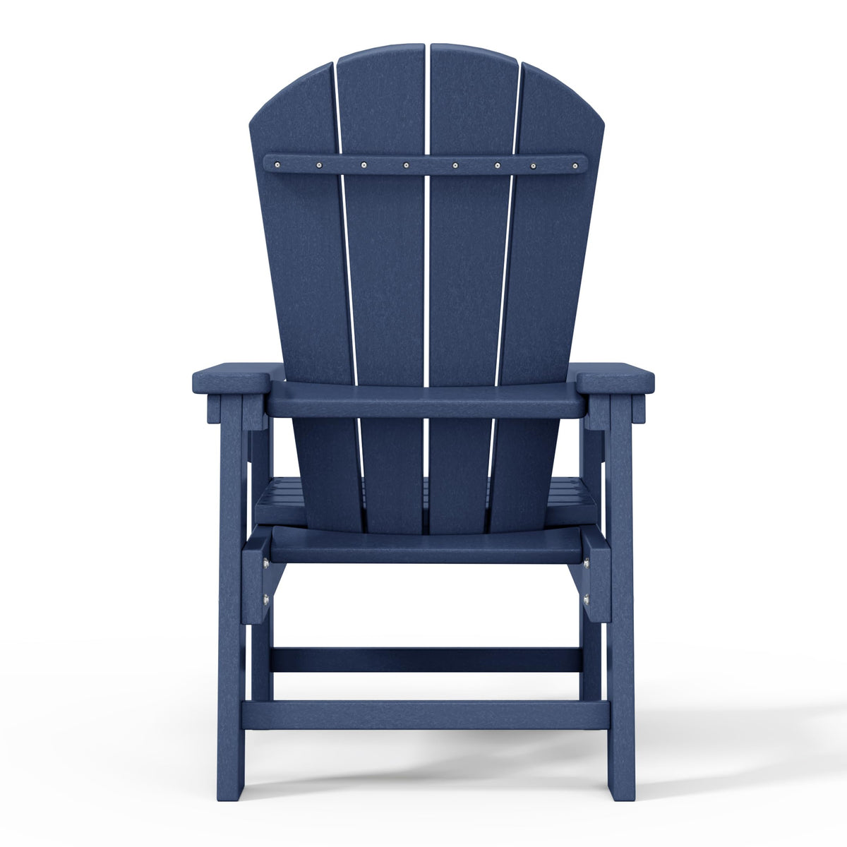 Navy Blue HDPE Adirondack Chair Z696