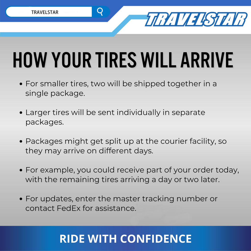Set of 4 275/55R20 Tires Z86512