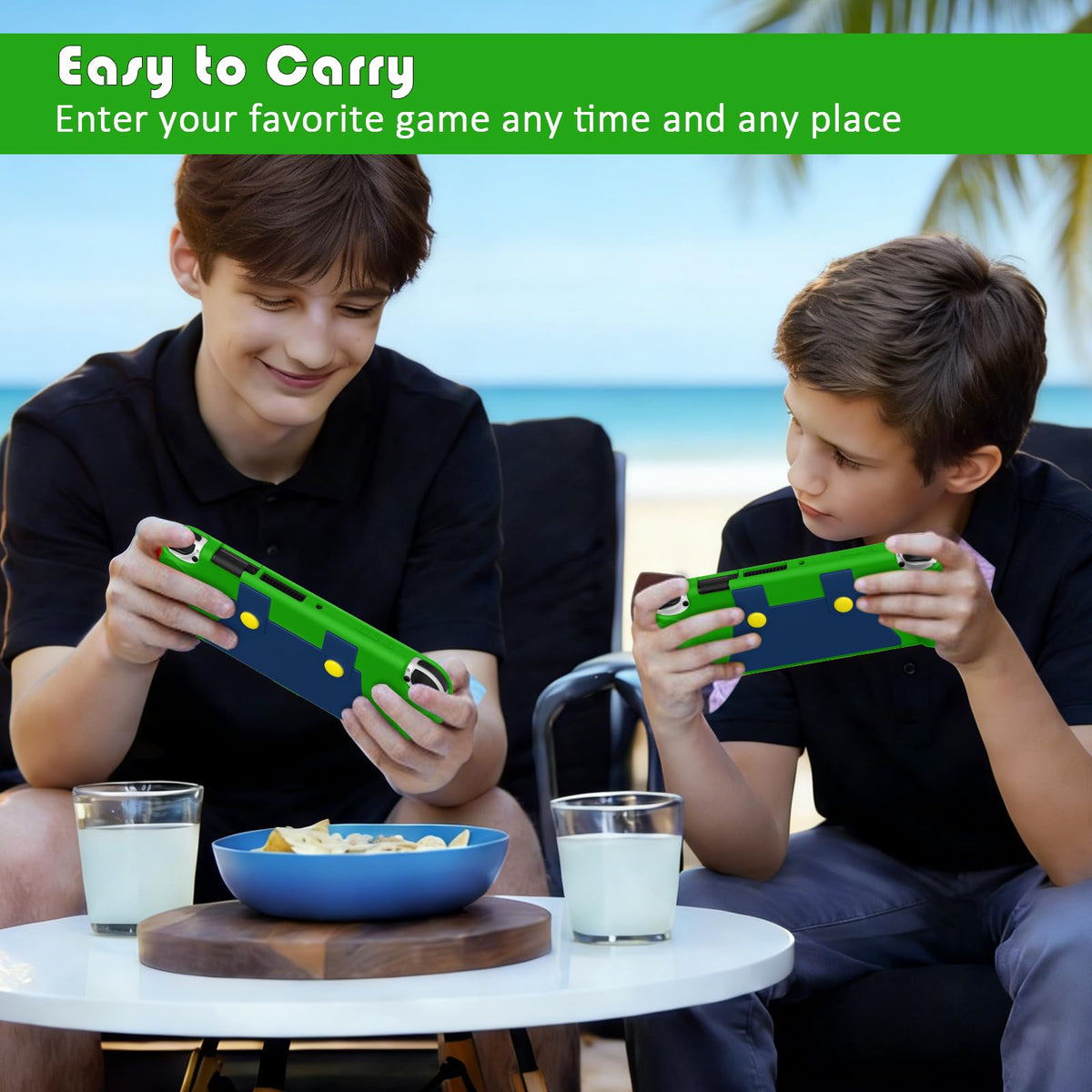 Green Silicone Case V503667