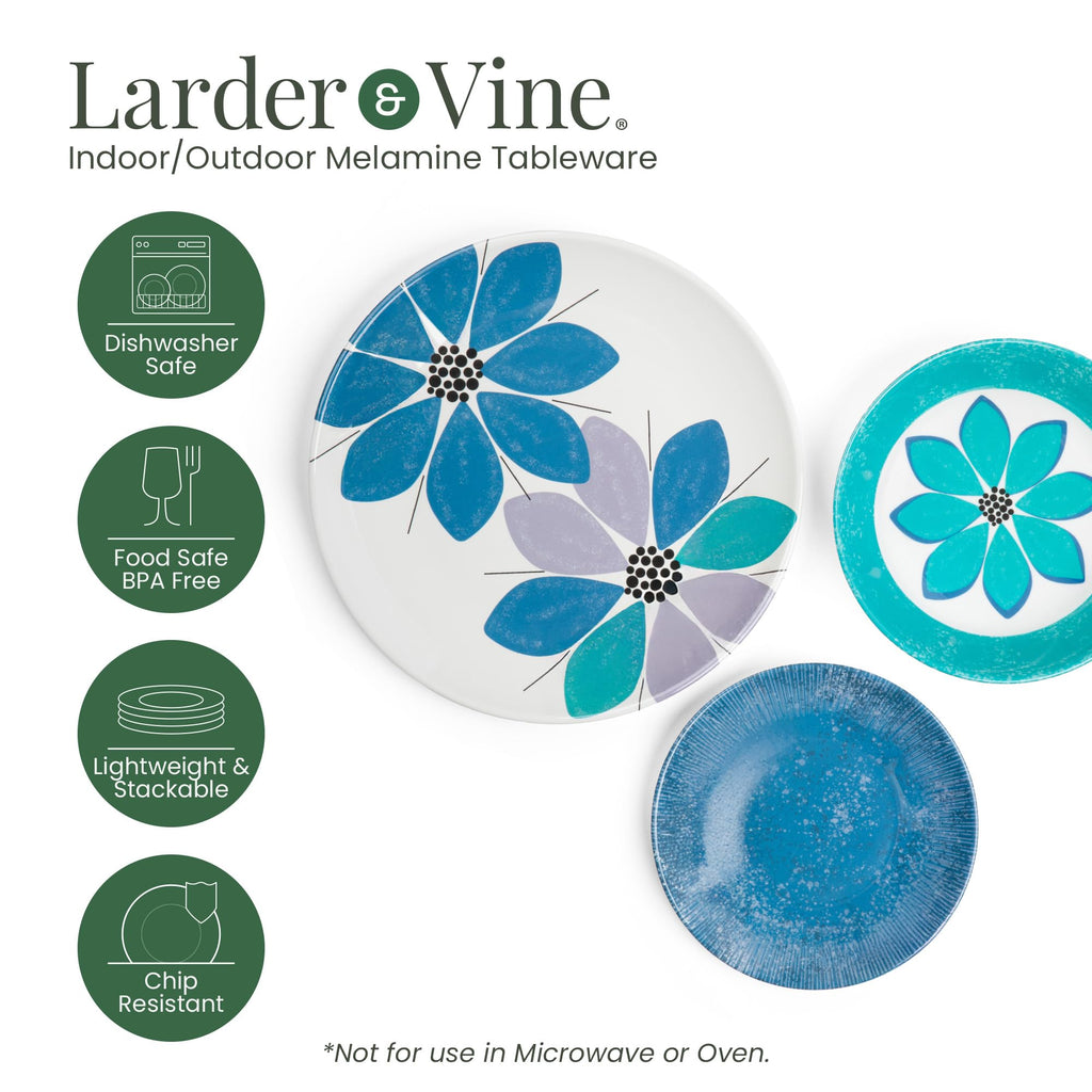 12-Piece Melamine Dinnerware Set X417