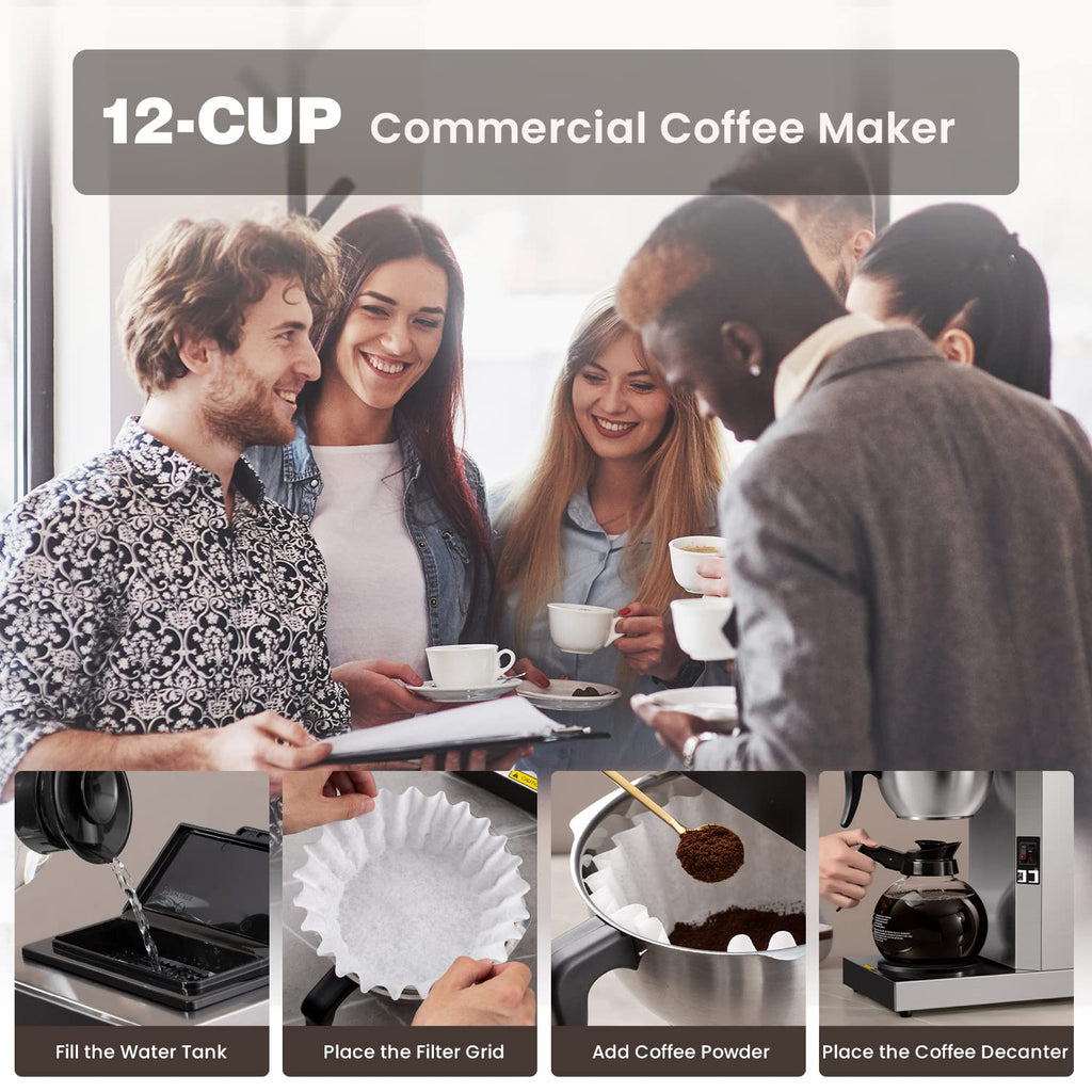 Commercial Pour Over Coffee Maker D6139