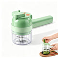 4-In-1 Electric Vegetable Cutter Set O775
