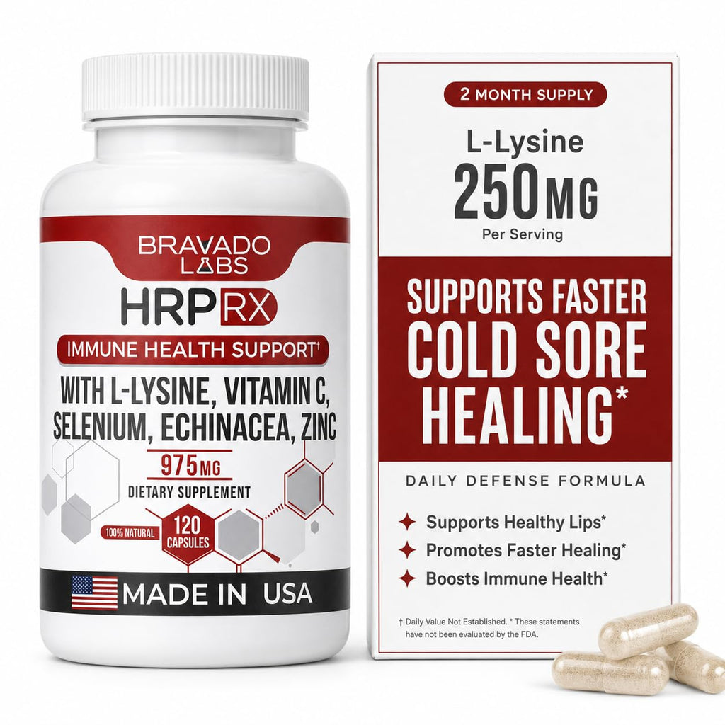 L Lysine Cold Sore Treatment 250mg 120 Capsules U611477