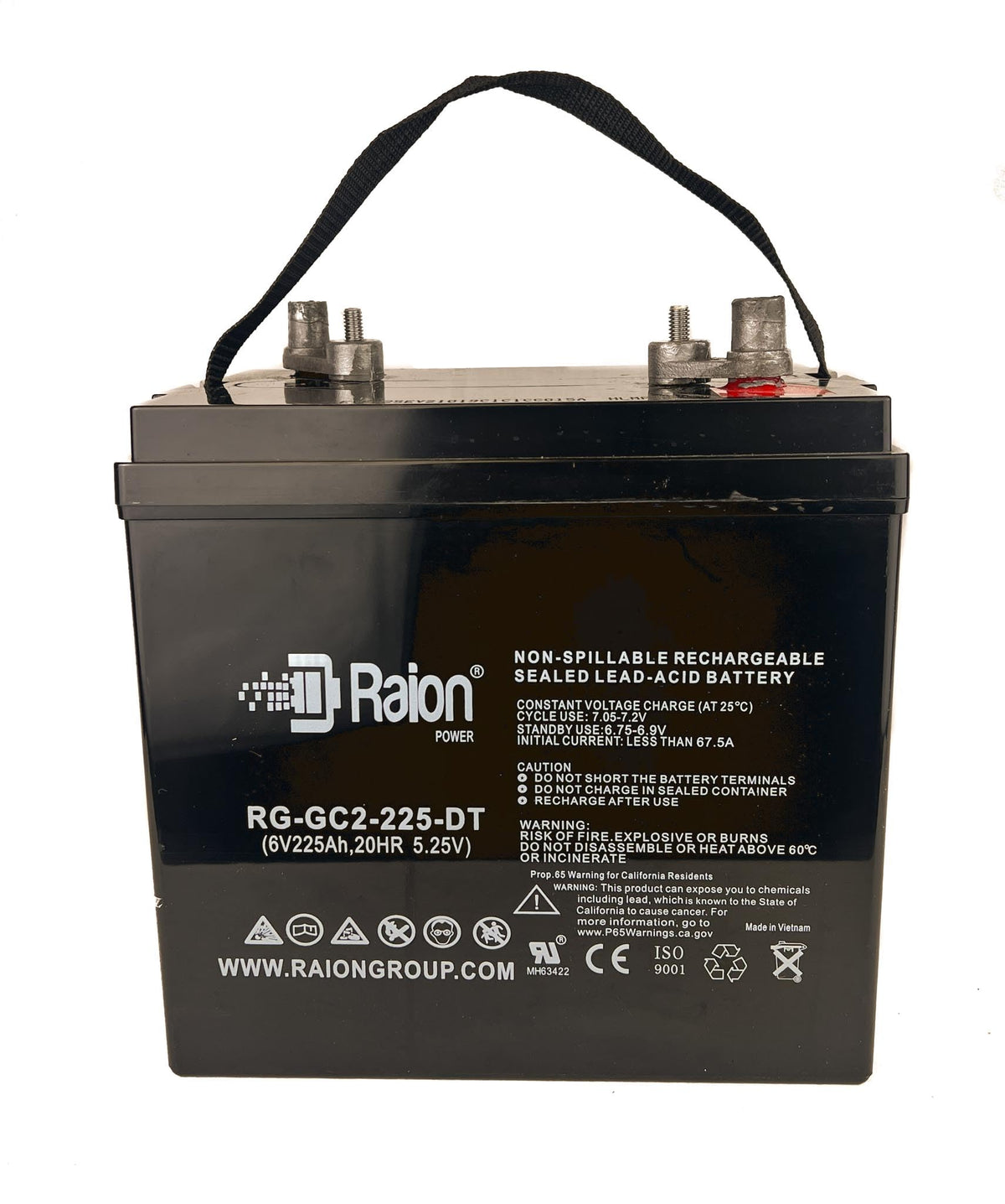 6V 225Ah Rechargeable AGM Battery 8 Pack A236112