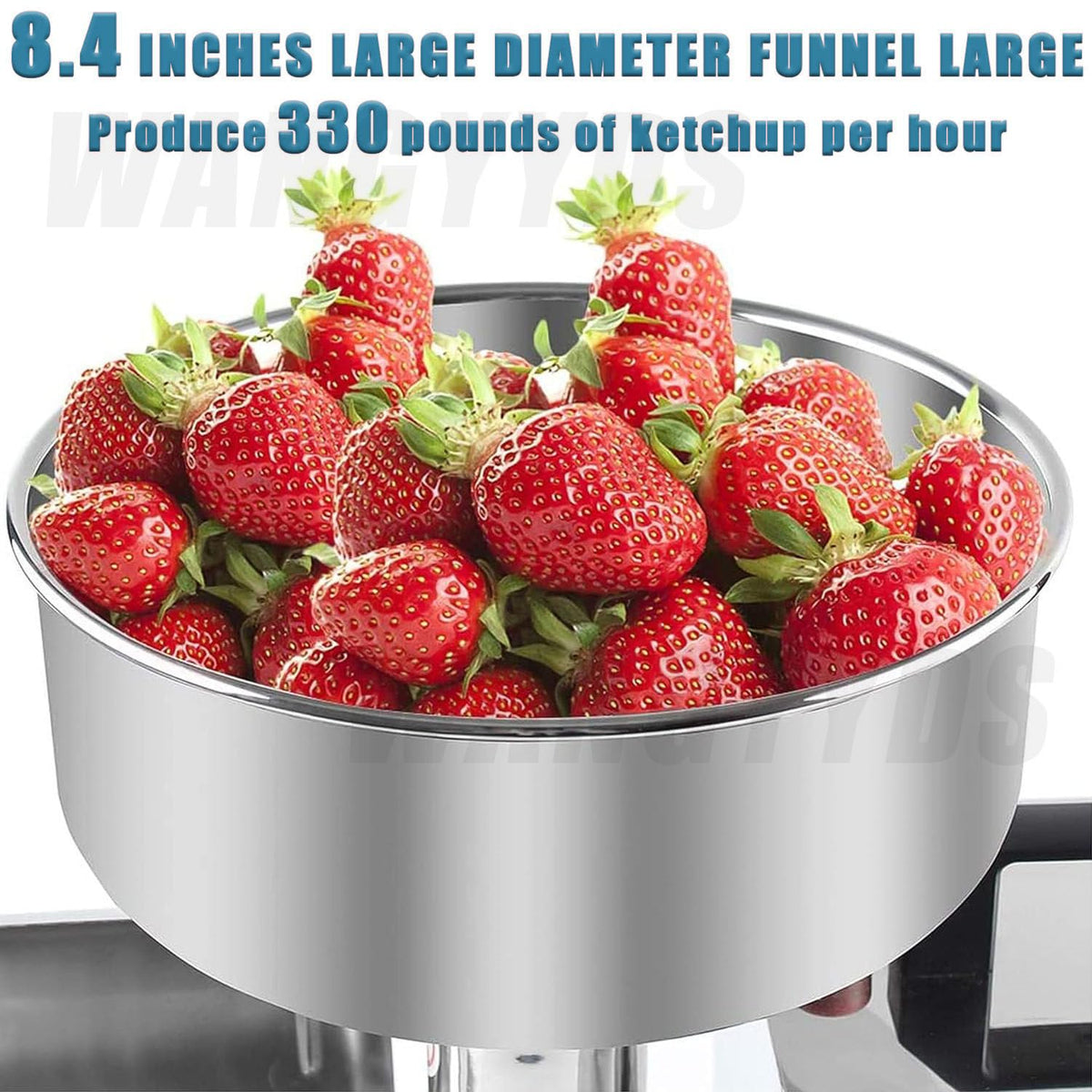 450W Electric Tomato Strainer Stainless Steel A4018
