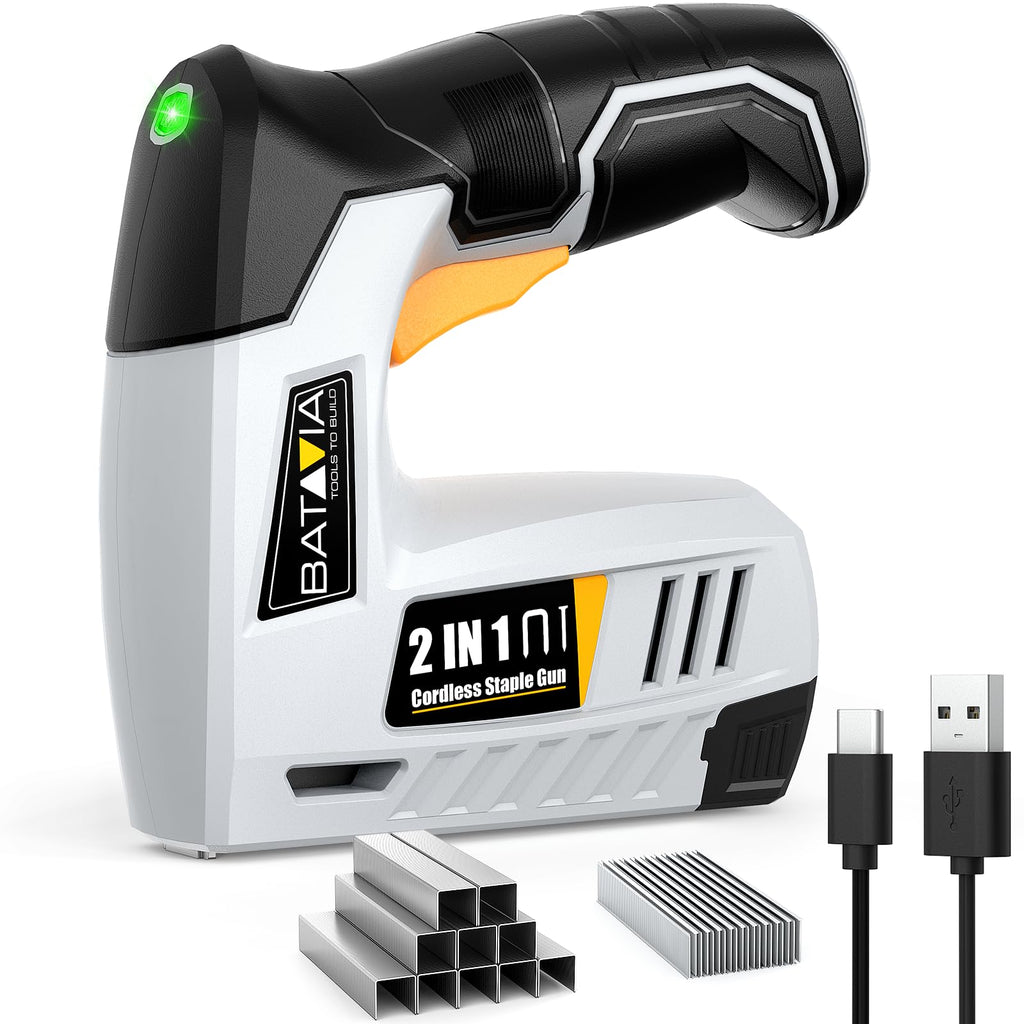 Cordless 2-in-1 Staple Gun & Brad Nailer Kit O843841