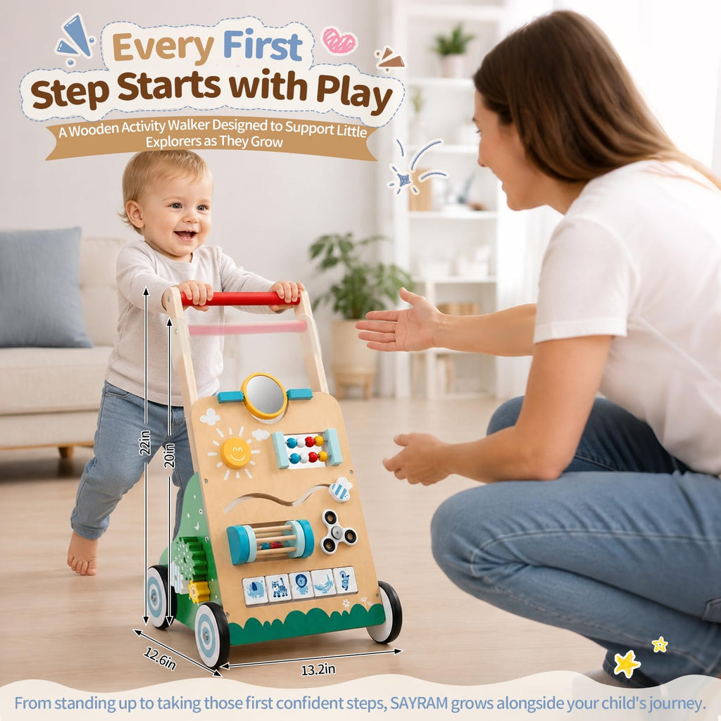 Wooden Baby Walker X96458