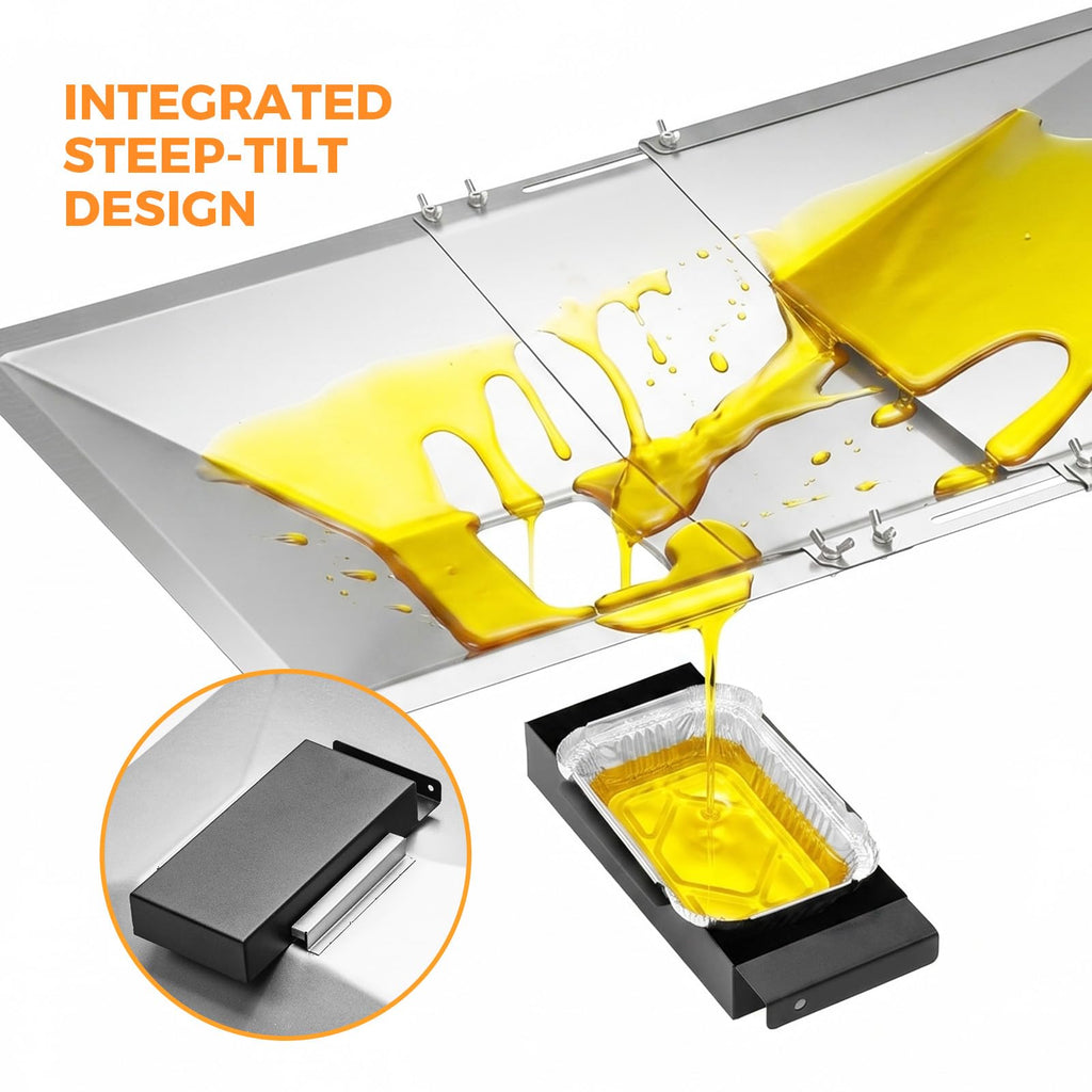 Adjustable Universal Grease Tray with Catch Pan M1657