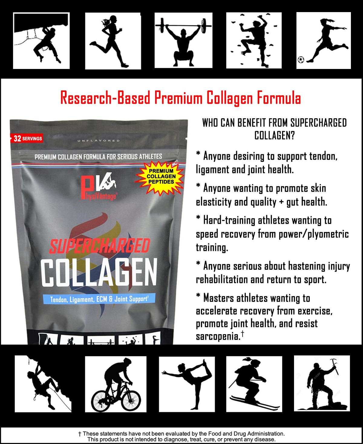 Collagen Peptides Powder Unflavored 16oz X302694