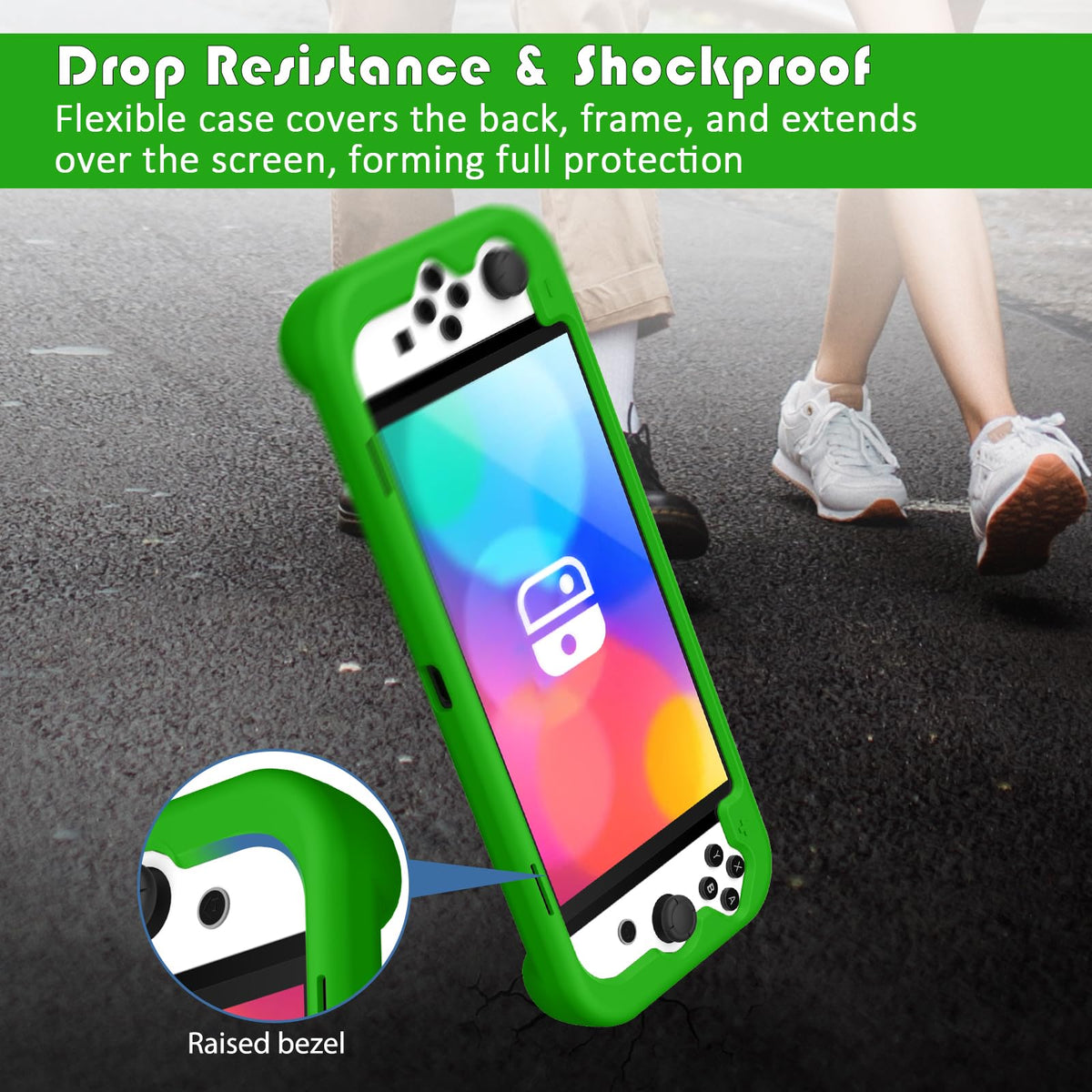 Green Silicone Case V503667