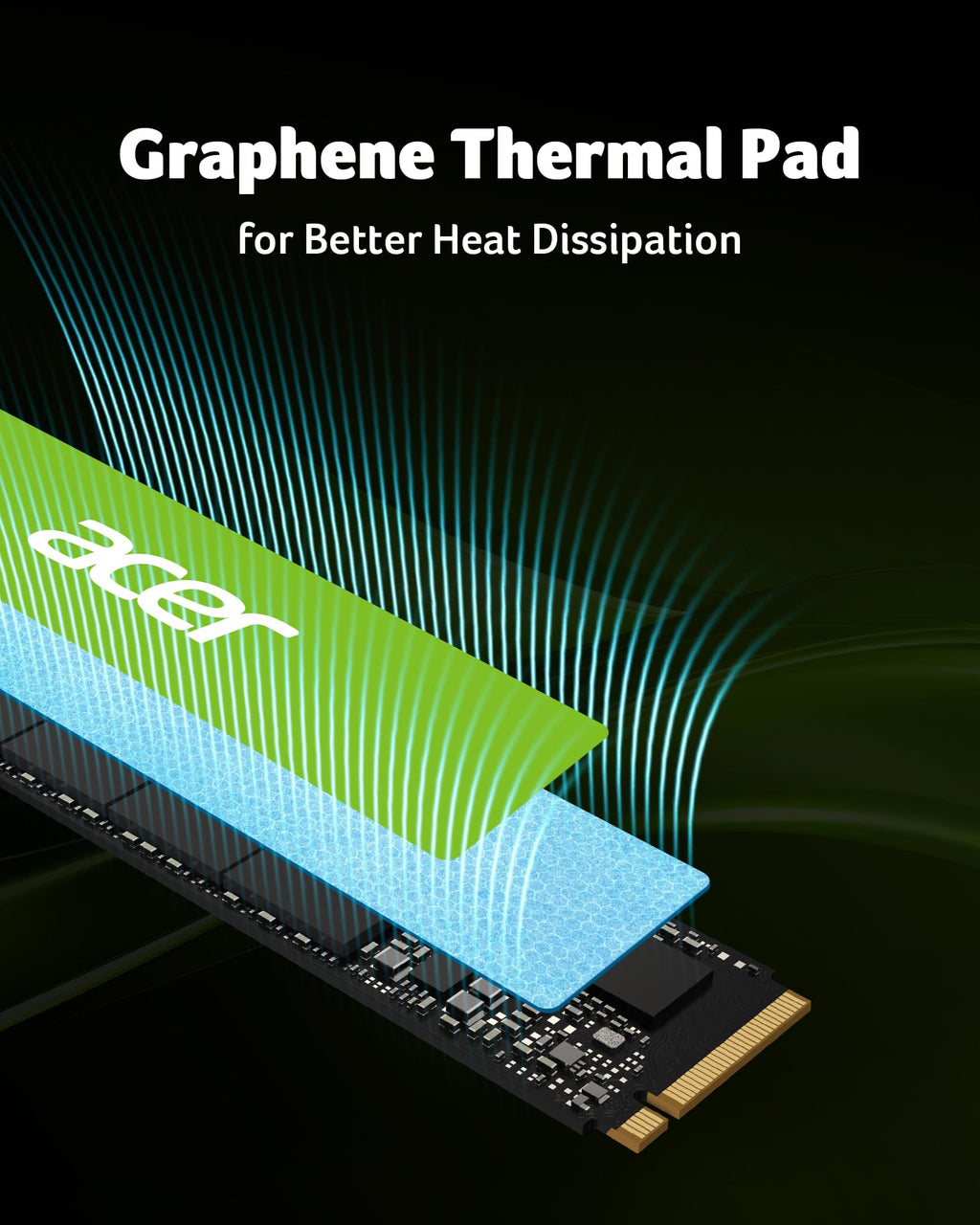 NVMe Gen4 SSD 4TB PCIe 4.0 M.2 2280 Internal Solid State Drive D3787