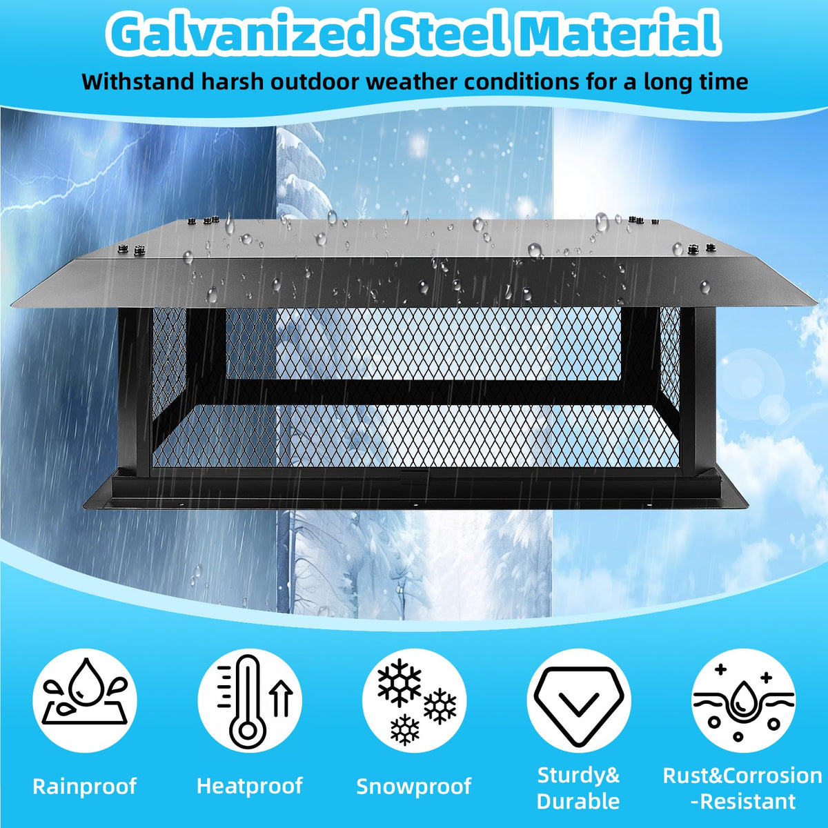 17" x 41" Chimney Cap C448302