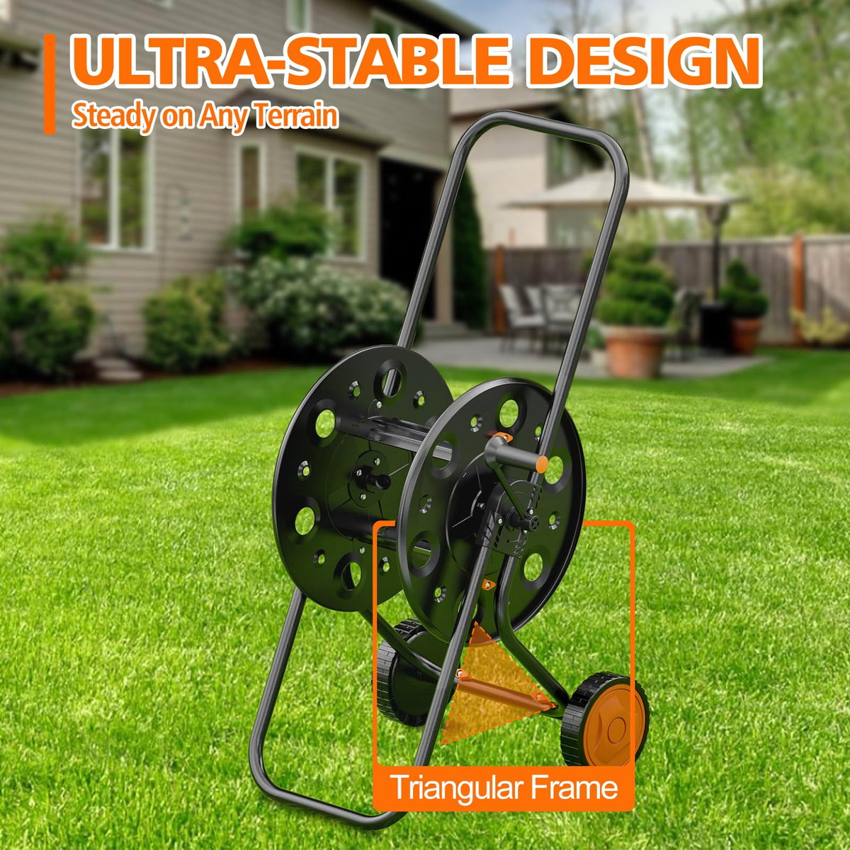 Garden Hose Reel Cart G15924