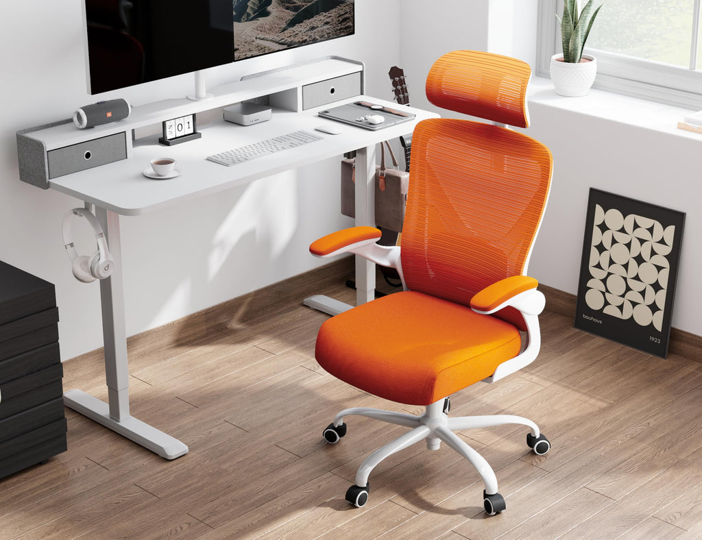 Ergonomic Mesh Office Chair with Headrest H672931