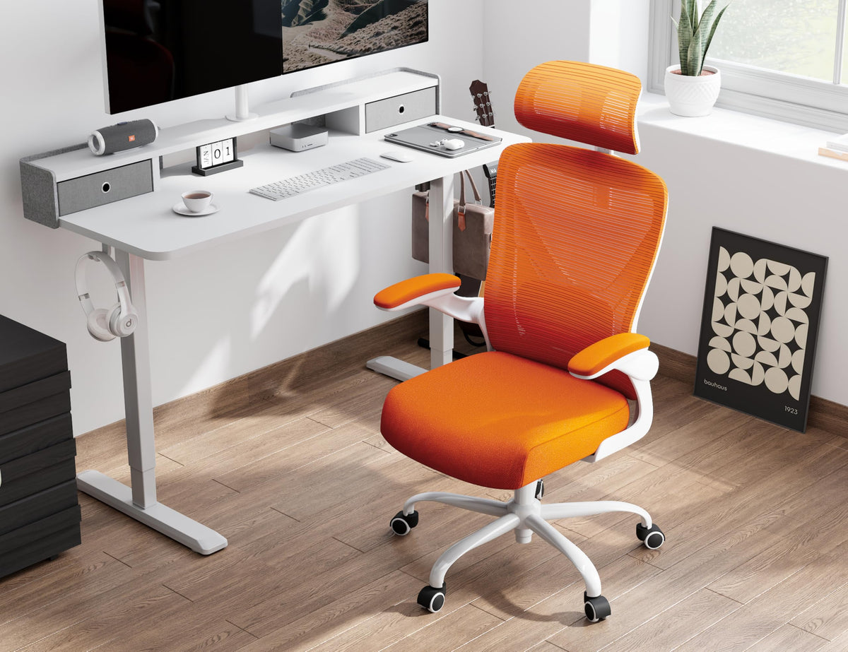 Ergonomic Mesh Office Chair with Headrest H672931