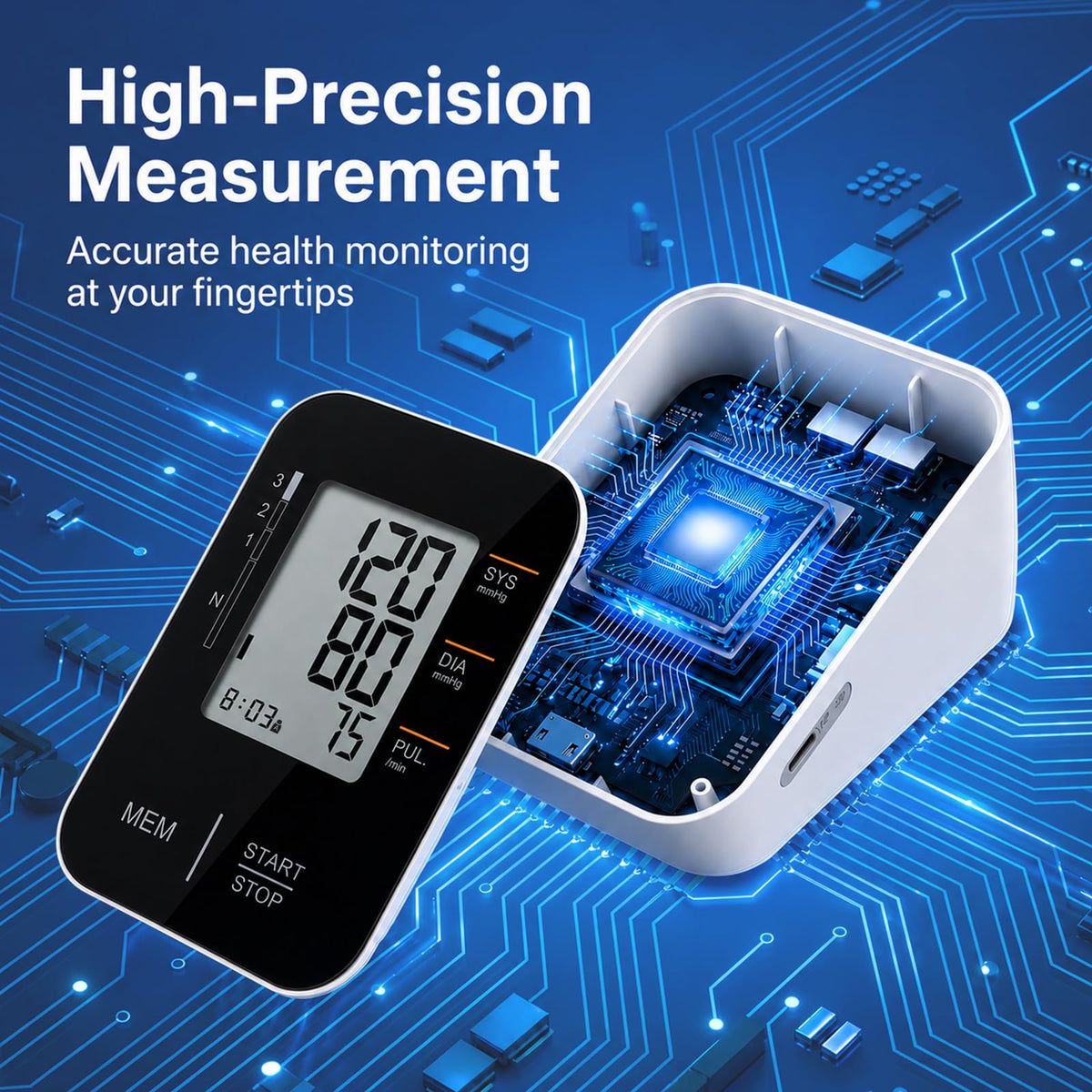 Accurate Upper Arm Blood Pressure Monitor K233064