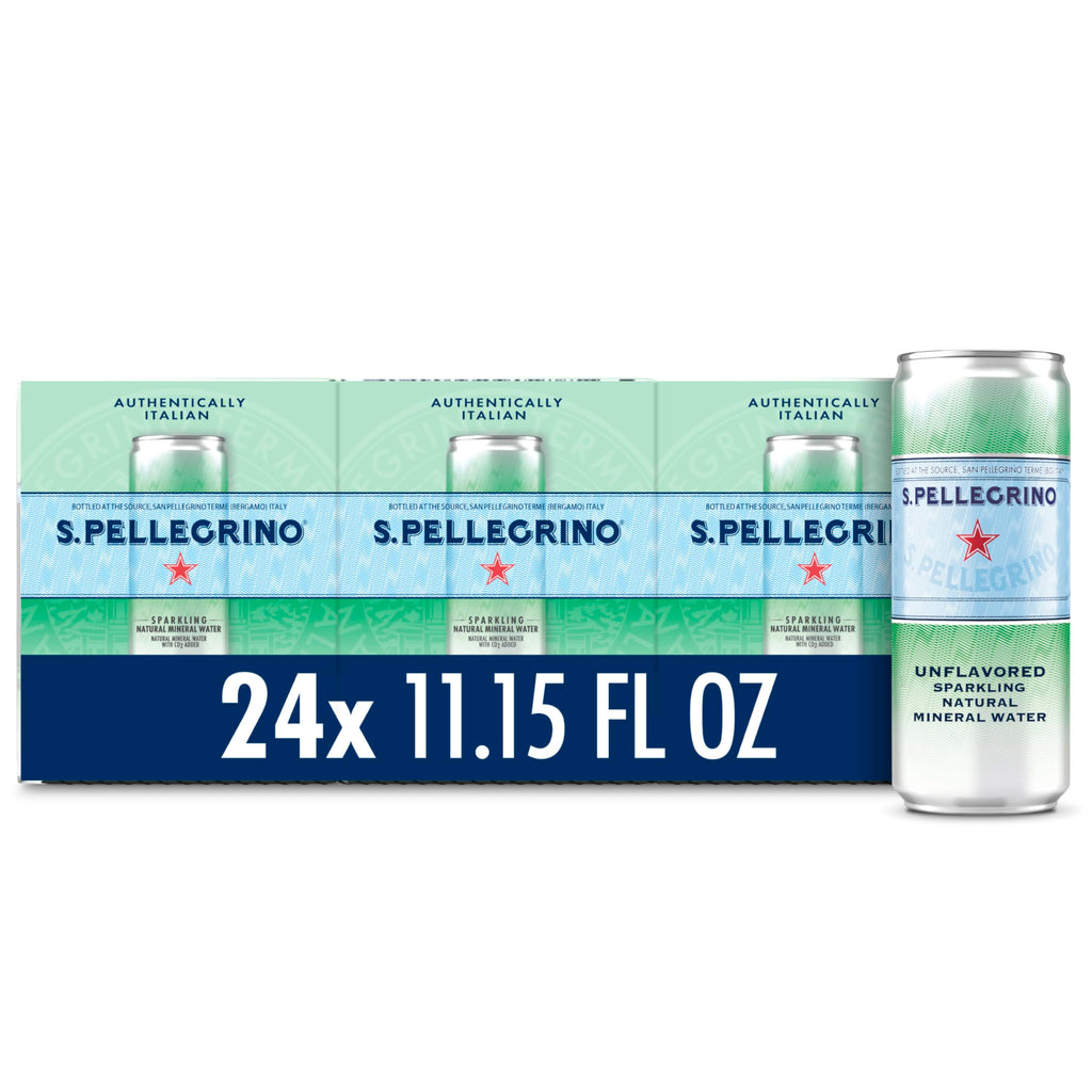 Sparkling Natural Mineral Water 11.15 Fl. Oz (Pack of 24) Z78348