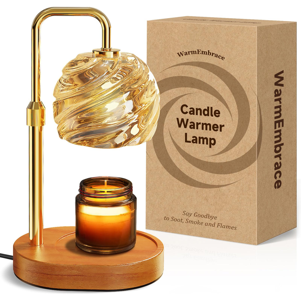 Candle Warmer Lamp with Timer Dimmable G259724