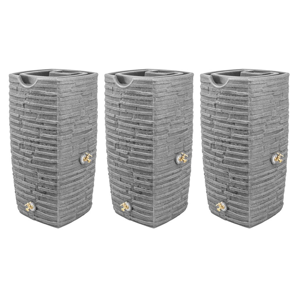 Rain Water Collection Barrel 3 Pack N6289