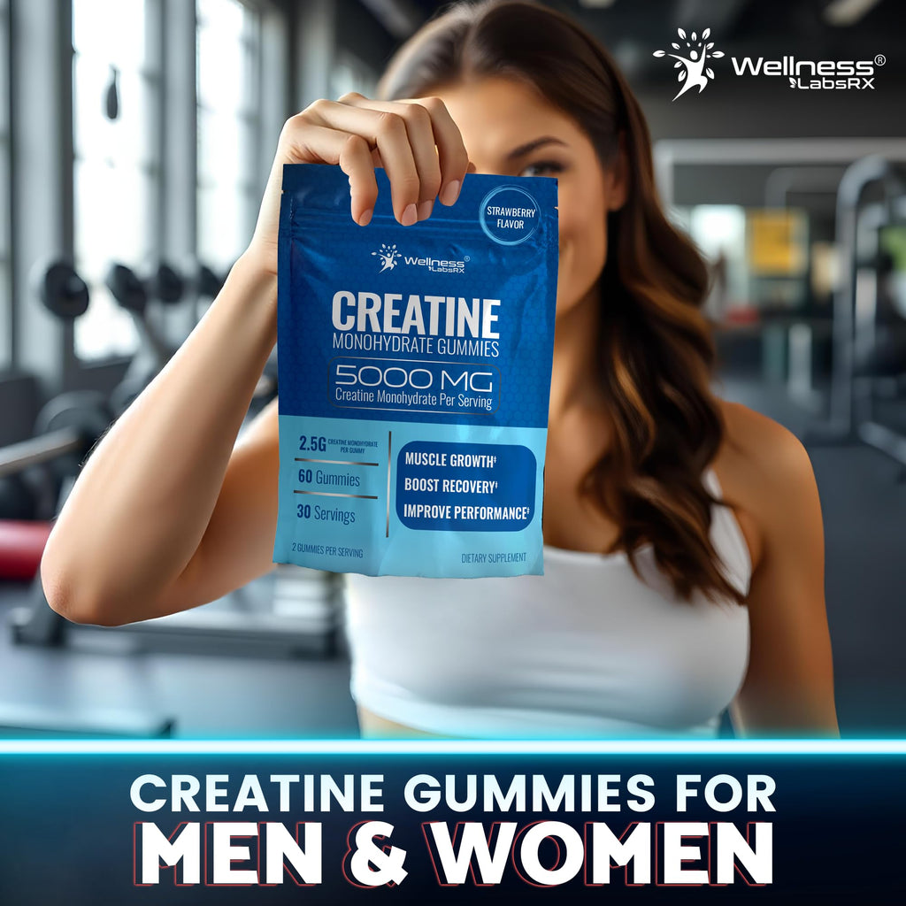 Creatine Monohydrate Gummies Strawberry U4051