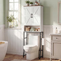 White Over The Toilet Storage Cabinet T826