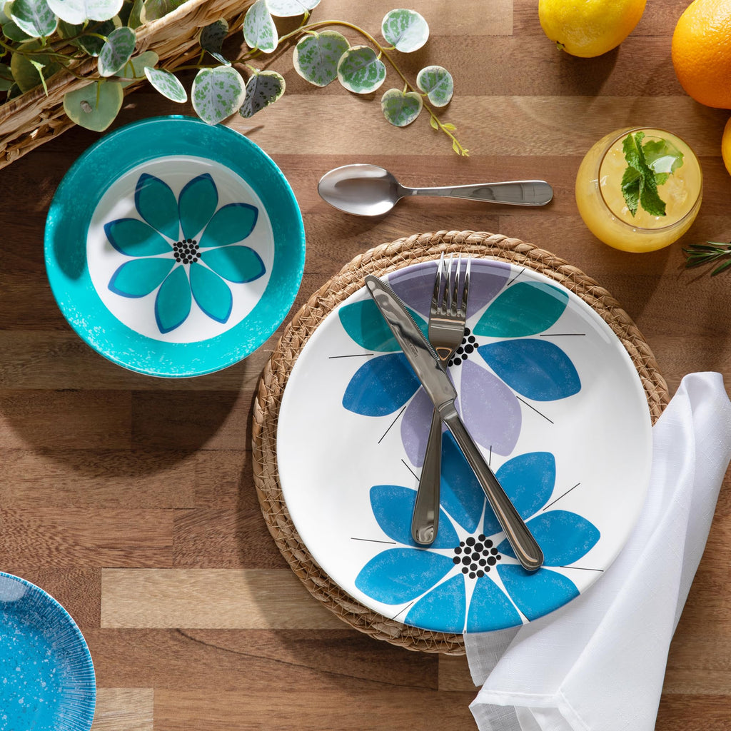 12-Piece Melamine Dinnerware Set X417