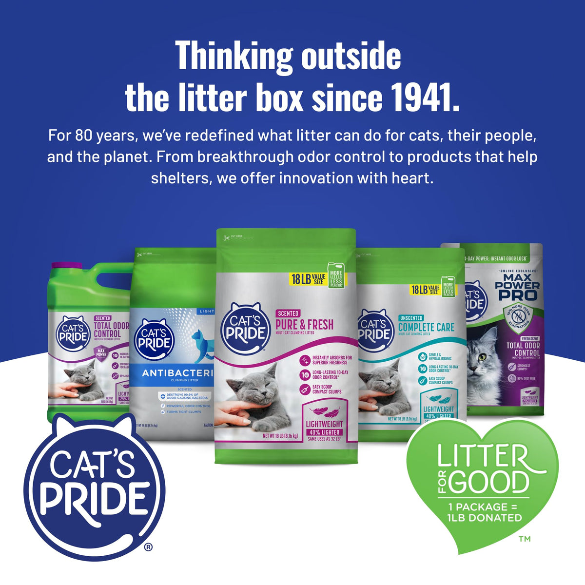 Unscented Clumping Litter 15lb X1003