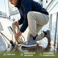 Waterproof Slip-On Ankle Deck Boots Z92058