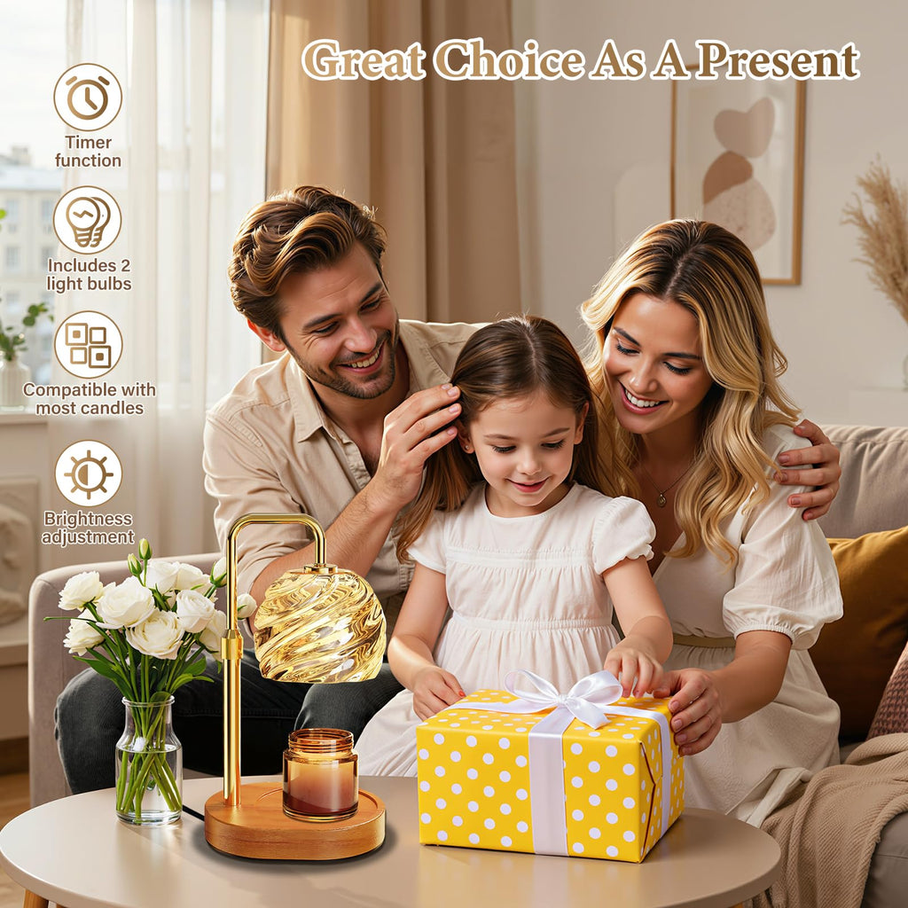 Candle Warmer Lamp with Timer Dimmable G259724