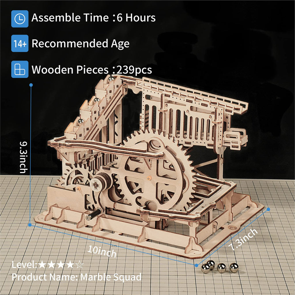 3D Wooden Mechanical Gears Craft Kit Z101834