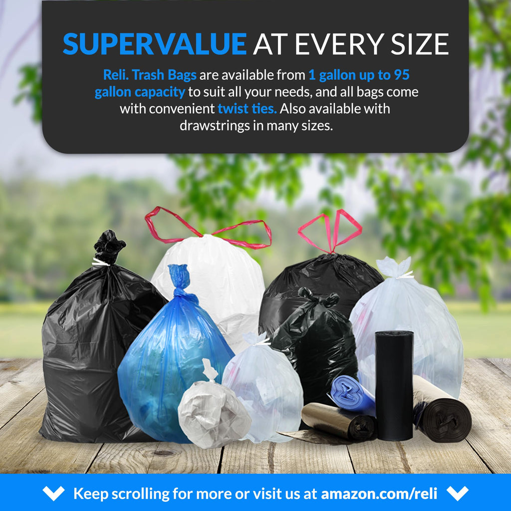 30 to 33 Gallon Heavy Duty Trash Bags H402674