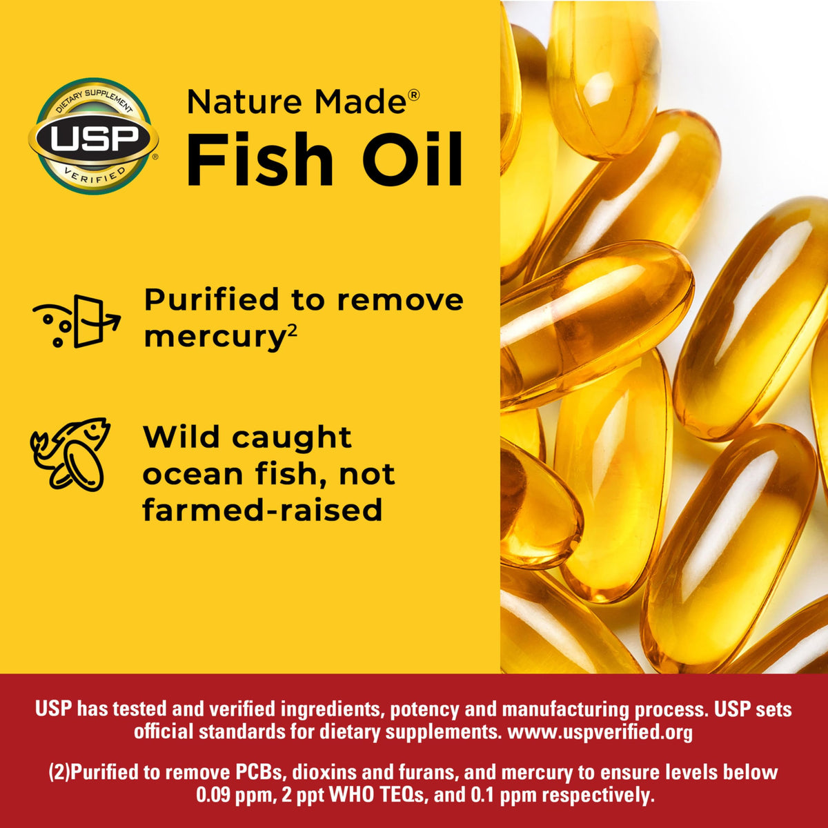 Fish Oil Omega 3 1200 mg Softgels C5099