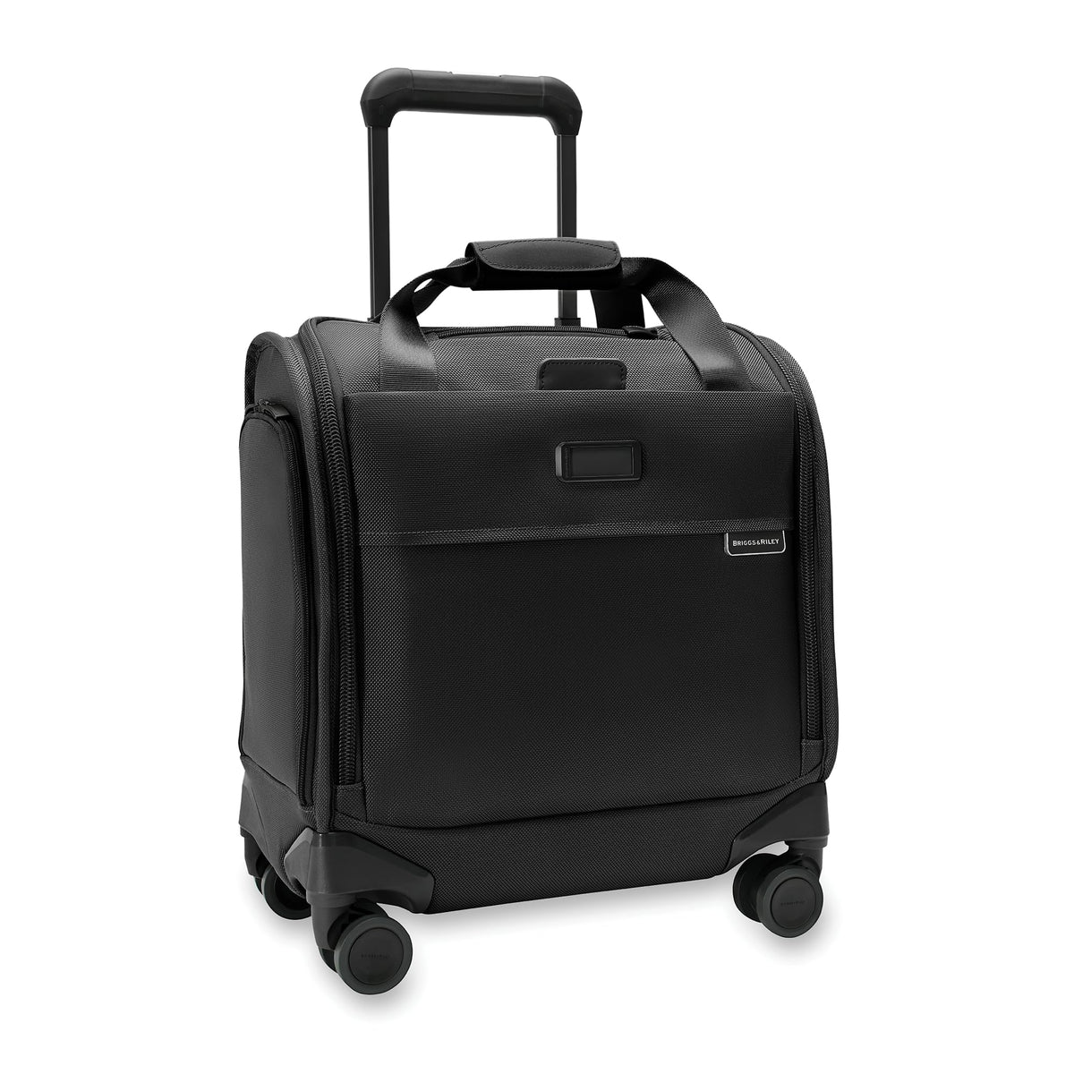 Black Softside Carry On Spinner Luggage I5552