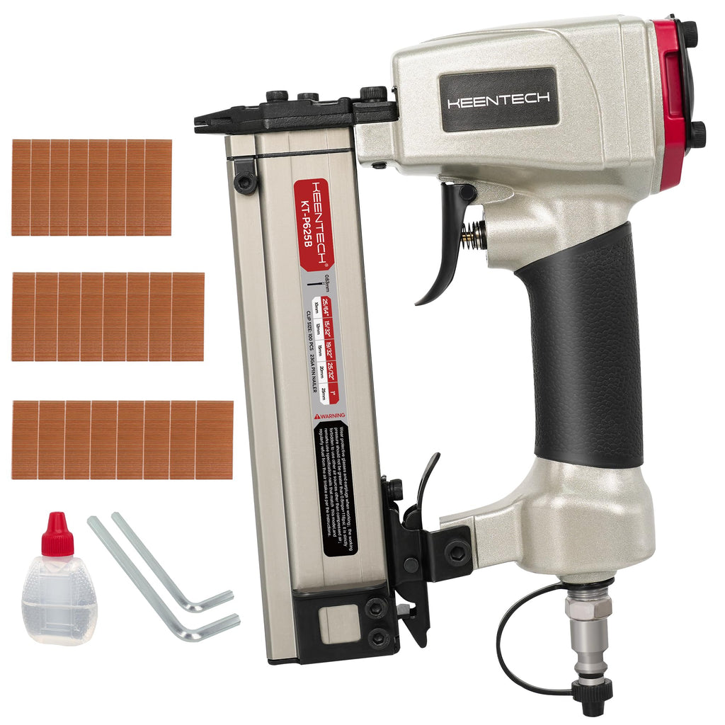 Pneumatic Pin Nailer 23 Gauge with 2160pcs Pin Nails A8176