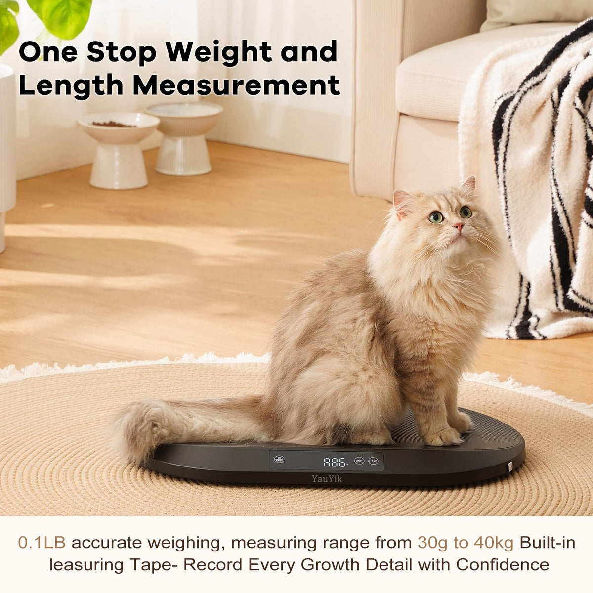 Baby Scale & Pet Scale with Tape Measure U900194